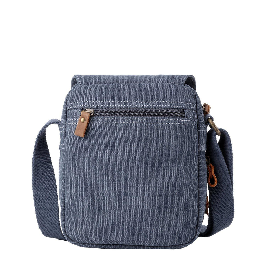 Canvas Crossbody Bag with Organiser