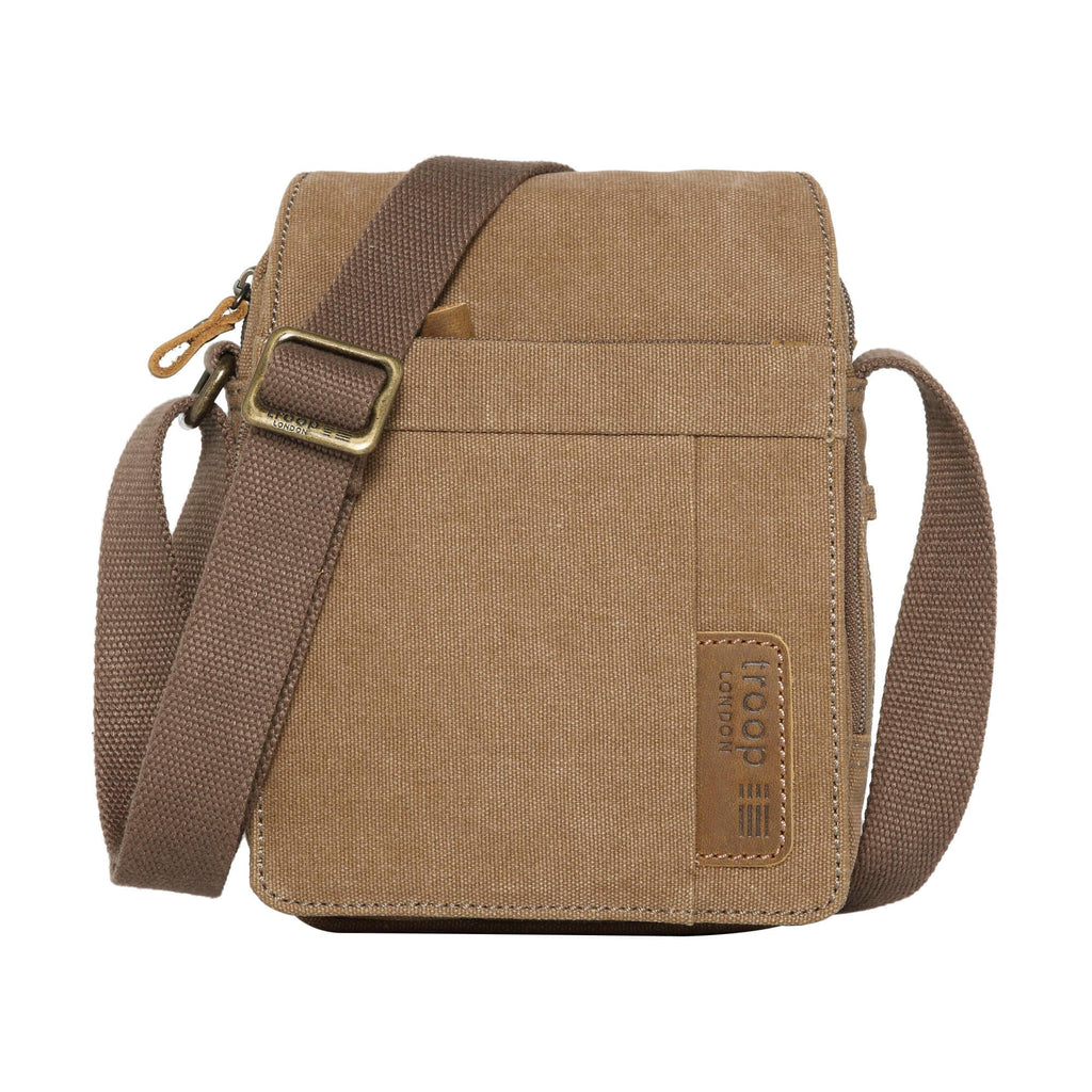 Canvas Crossbody Bag with Organiser