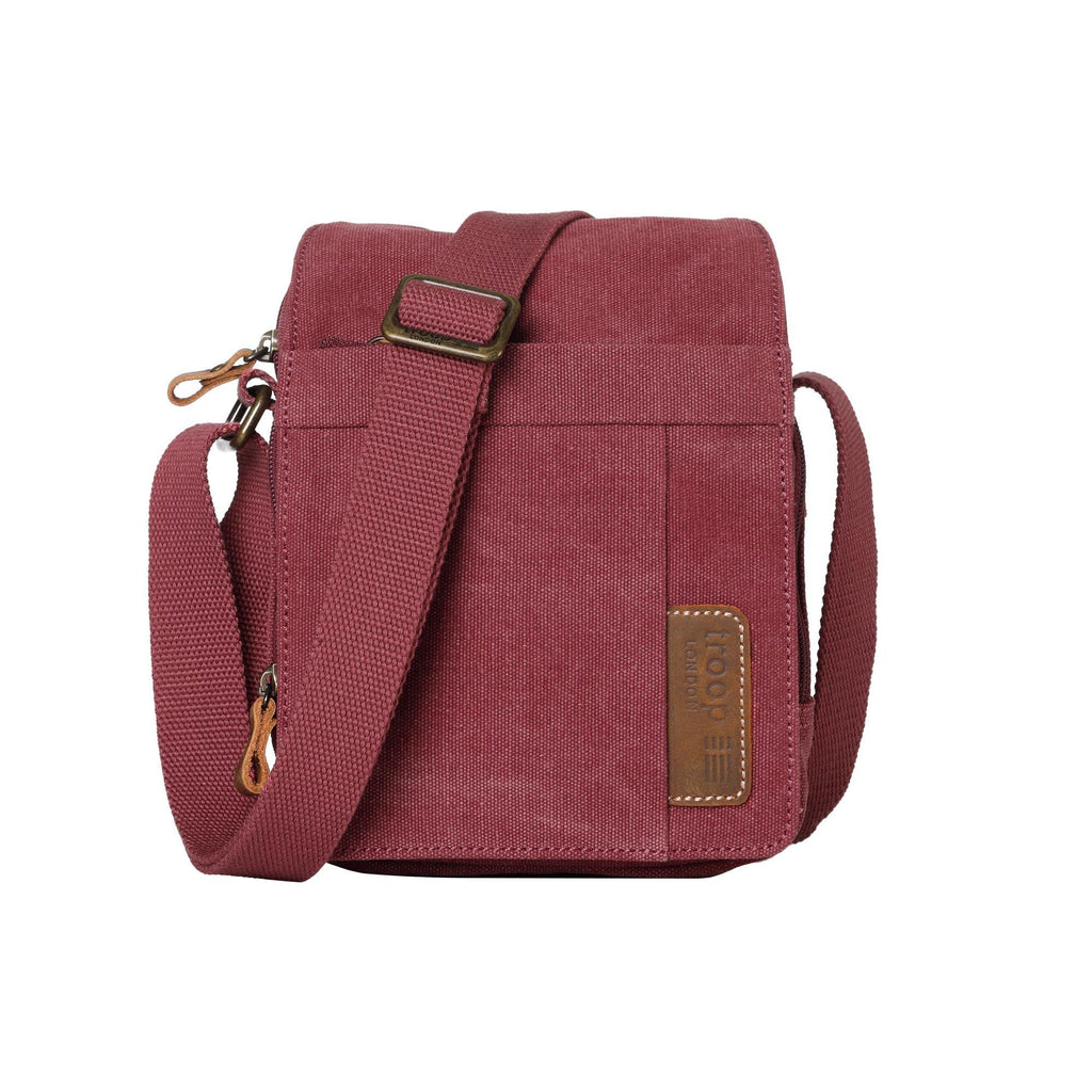 Canvas Crossbody Bag with Organiser