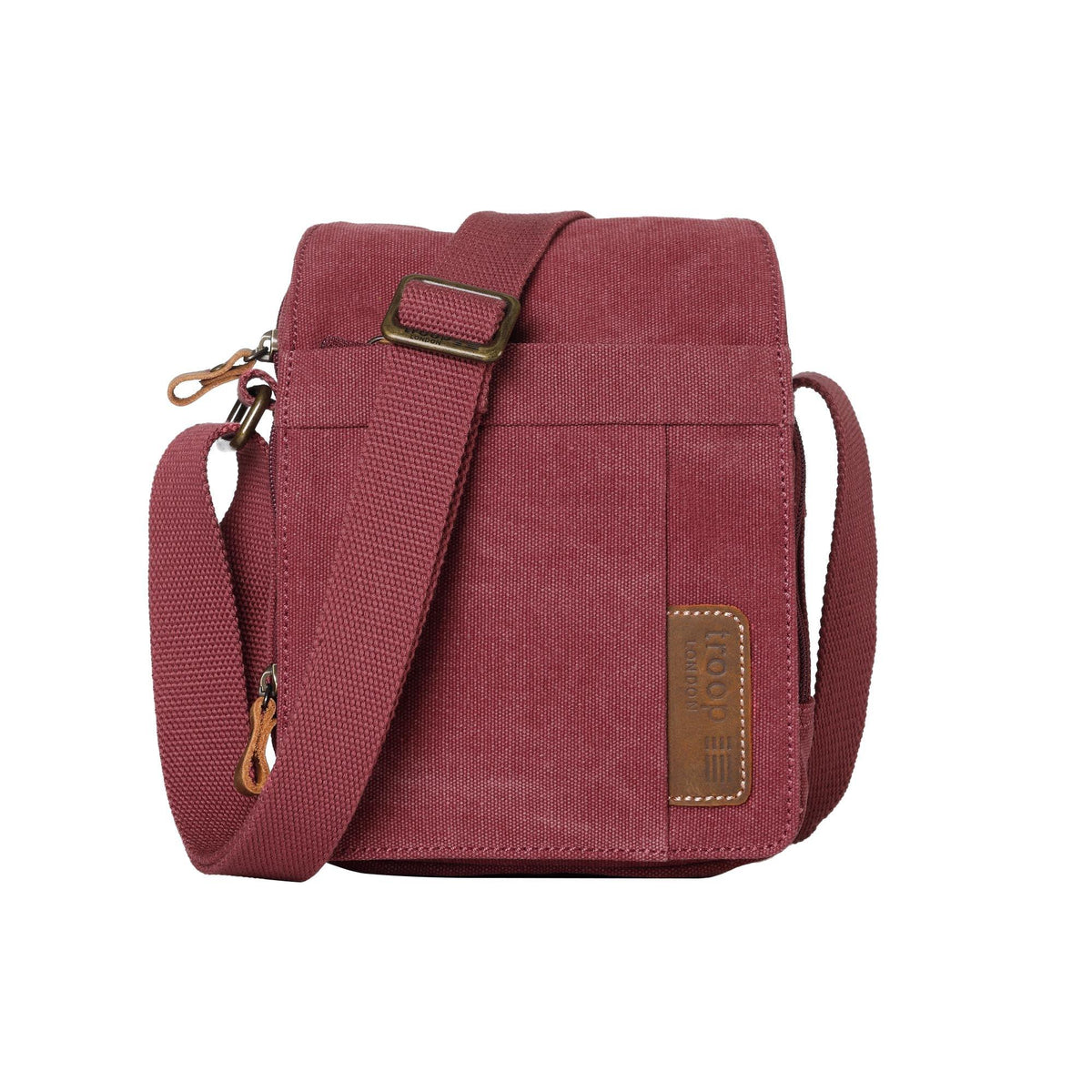 Canvas Crossbody Bag with Organiser