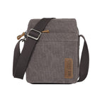 Canvas Crossbody Bag with Organiser