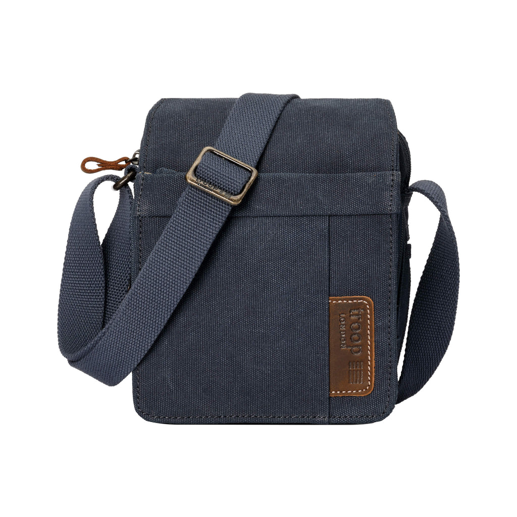 Canvas Crossbody Bag with Organiser