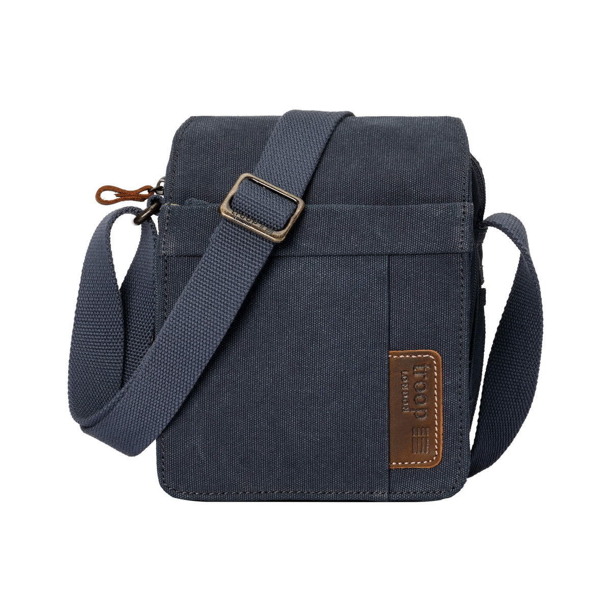 Canvas Crossbody Bag with Organiser