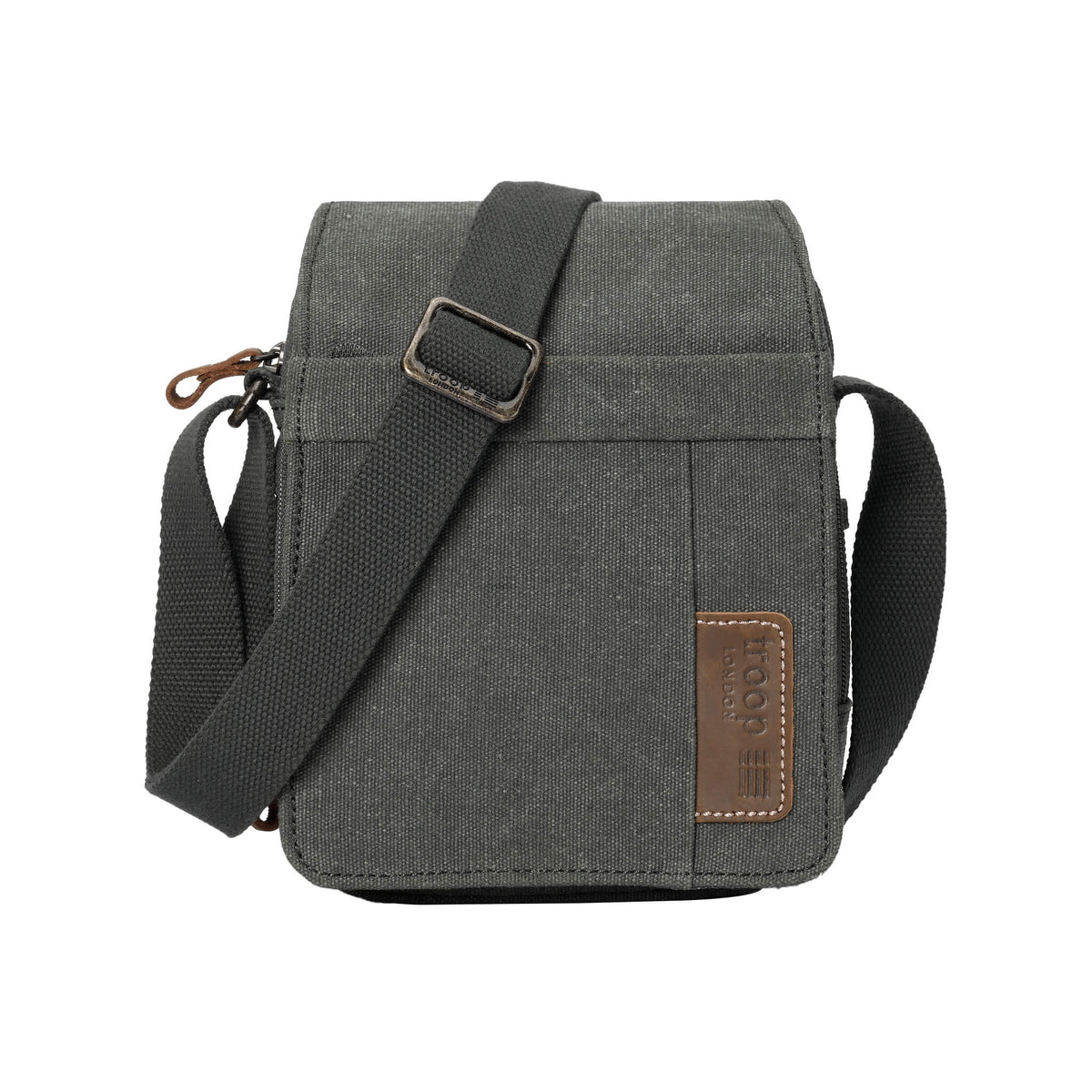 Canvas Crossbody Bag with Organiser