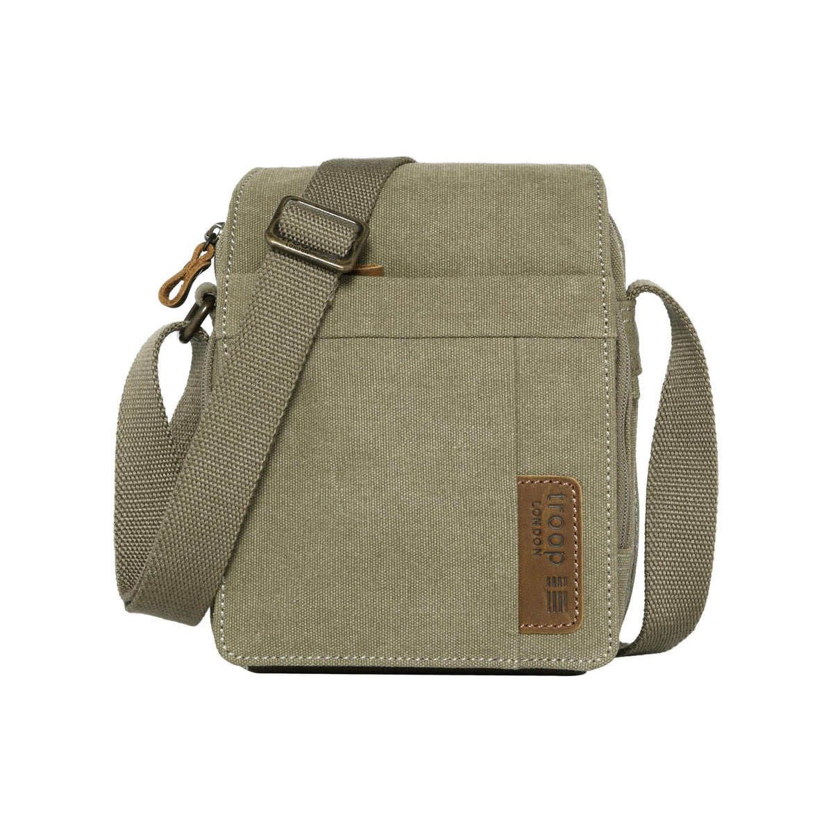 Canvas Crossbody Bag with Organiser