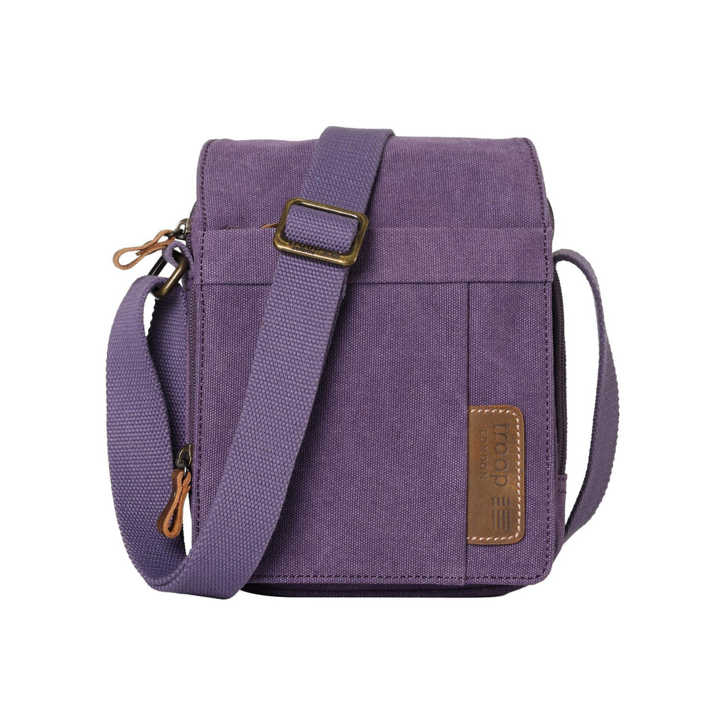 Canvas Crossbody Bag with Organiser