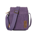 Canvas Crossbody Bag with Organiser