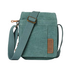 Canvas Crossbody Bag with Organiser