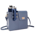 Outdoor Portable Women Crossbody Water Cup Storage Bag with Purse, Multifunctional Crossbody Shoulder Bag Water Bottle Holder