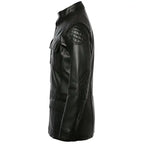 Men’s Exclusive Black Leather Coat